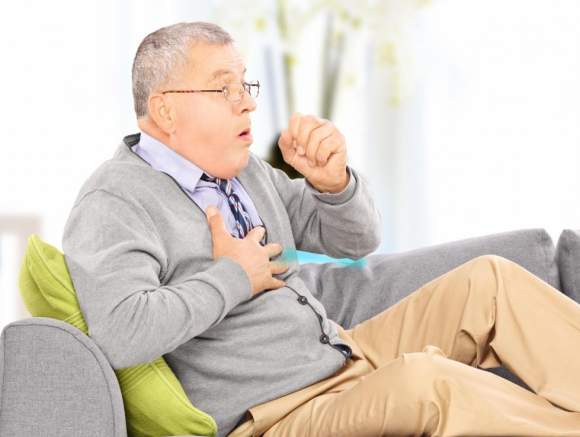 emfizem pluca simptomi